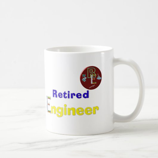 Ingenieur in ruste koffiemok (Rechts)