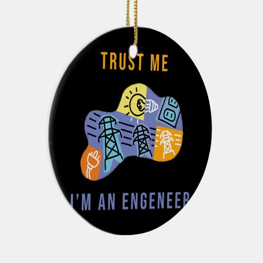 Ingenieur Keramisch Ornament (Rechts)