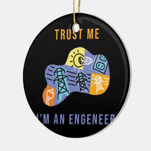 Ingenieur Keramisch Ornament (Links)