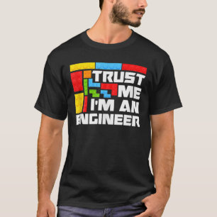 Ingenieur Kinderen Kinder Speelgoed Big Building B T-shirt