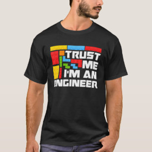 Ingenieur Kinderen Kinder Speelgoed Big Building B T-shirt