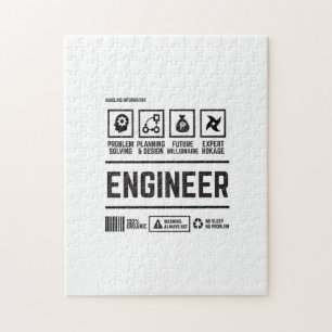 ingenieur legpuzzel