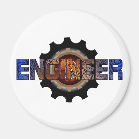 Ingenieur Magneet (Voorkant)