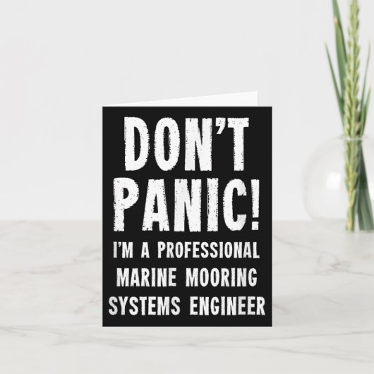 ingenieur mariene ligsystemen kaart (Voorkant)