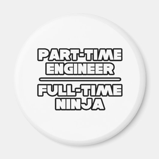 Ingenieur / Ninja Magneet (Voorkant)