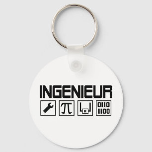 ingenieur-pictogram sleutelhanger
