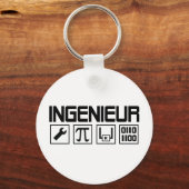 ingenieur-pictogram sleutelhanger (Voorkant)