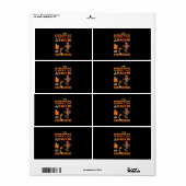 Ingenieur Robotica van Engineering Etiket (Full Sheet)
