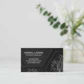 Ingenieur | Software Schakeling Bord | Geometrisch Visitekaartje (Staand voorkant)