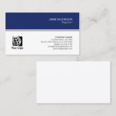 Ingenieur Technisch Eenvoudig Minimaal Professione Visitekaartje (Voorkant / Achterkant)