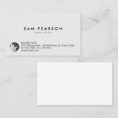 Ingenieur Technische vaardigheden Eenvoudig Visitekaartje (Voorkant / Achterkant)