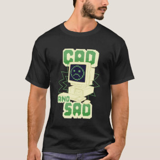 Ingenieur Technische Wetenschappen CAD en Droevig T-shirt