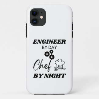 Ingenieur tegen dag Chef tegen nacht Case-Mate iPhone Case