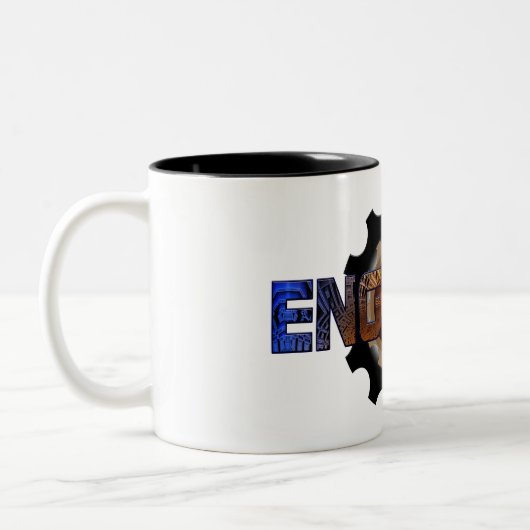 Ingenieur Tweekleurige Koffiemok (Links)