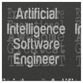Ingenieur van de Kunstmatige Intelligence-software Stof (Close Up)