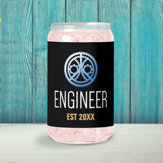 Ingenieur Vast, Engineering Afstuderen Aangepast Blikvorm Glas