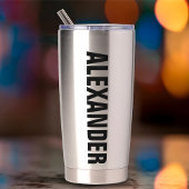 Ingenieur Vast, Engineering Afstuderen Aangepast Geïsoleerde Drinkbeker