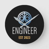 Ingenieur Vast, Engineering Afstuderen Aangepast Ronde Klok (Voorkant)