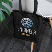 Ingenieur Vast, Engineering Afstuderen Aangepast Tote Bag