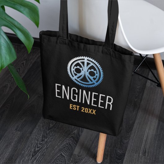 Ingenieur Vast, Engineering Afstuderen Aangepast Tote Bag