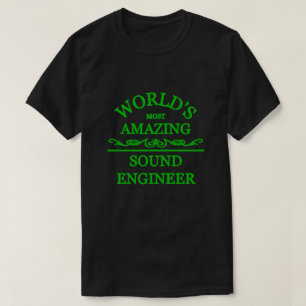 Ingenieur Verbazingwekkend Geluid Zwart/Groen T-shirt