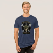 Ingenieur Veteraan Tri-Blend Shirt (Voorkant volledig)