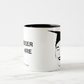 Ingenieur voor hire tweekleurige koffiemok (Center)