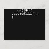 Ingenieur voor smartcardcodering feestdagenkaart (Voorkant)