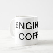 ingenieurkoffie koffiemok (Voorkant links)