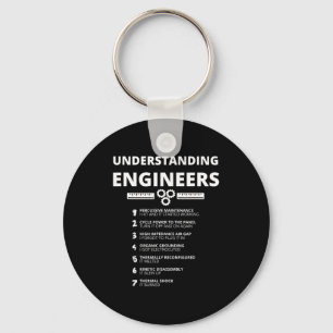 Ingenieurs begrijpen - Grappige sarcastische ingen Sleutelhanger