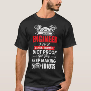 Ingenieurs Beter Idioten Ingenieursbureau T-shirt