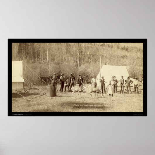 Ingenieurs Corps voor Tents SD 1889 Poster (Voorkant)