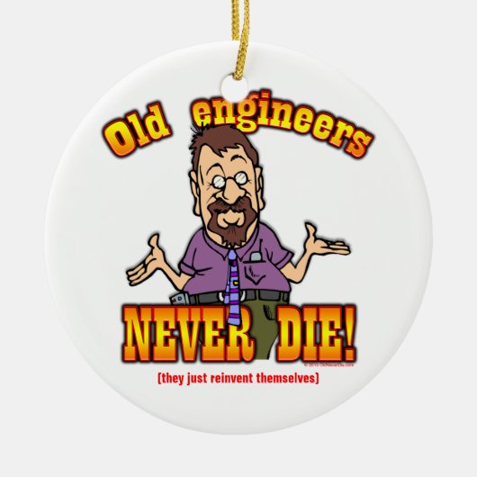 ingenieurs keramisch ornament (Voorkant)