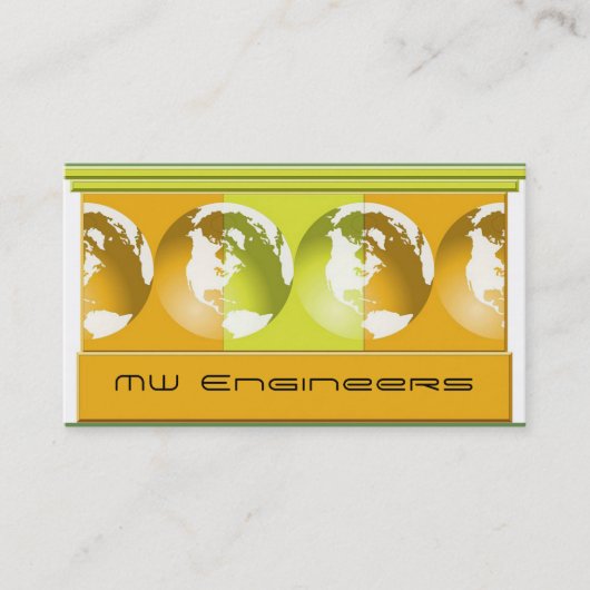 Ingenieurs Visitekaartje (Voorkant)