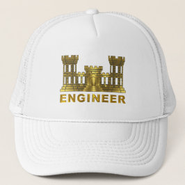 Ingenieurscorps vrachtwagenhoed trucker pet