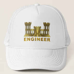 Ingenieurscorps vrachtwagenhoed trucker pet