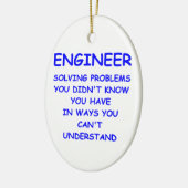 ingenieursingenieur keramisch ornament (Links)