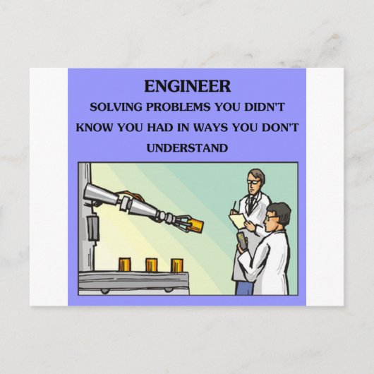 ingenieurskunst briefkaart (Voorkant)
