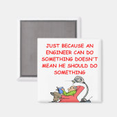 ingenieurskunst magneet (Voorkant / Achterkant)