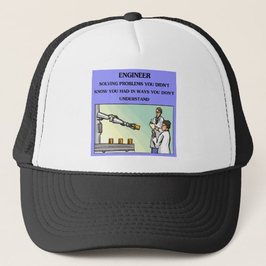 ingenieurskunst trucker pet (Voorkant)