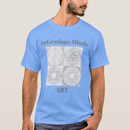InGenious ~ BluePrint T-shirt (Voorkant)