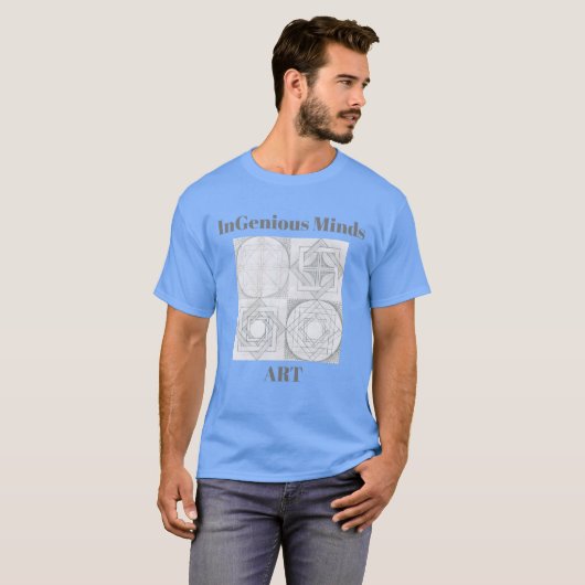 InGenious ~ BluePrint T-shirt (Voorkant volledig)