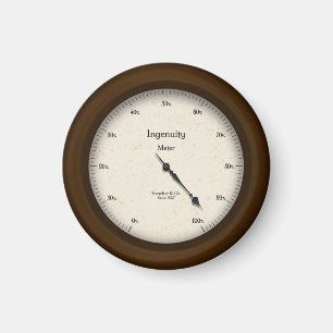 Ingeniteitsmeter Steampunk Machine Leeftijd Magneet