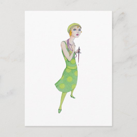 Ingenue Briefkaart (Voorkant)