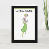 Ingenue Murder Mystery Invitation Kaart (Voorkant)