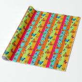 ingepakt cadeau met liefde cadeaupapier (Uitgerold)
