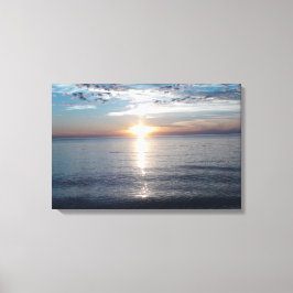 Ingepakt canvas Zonsondergang over de Kaap Afdruk