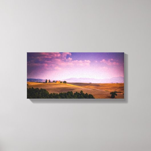 Ingepakt canvasprint - Landschap Italië Canvas Afdruk (Voorkant)
