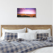 Ingepakt canvasprint - Landschap Italië Canvas Afdruk (Insitu (Slaapkamer))