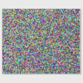 Ingepakt Hexagons Verpakkend Document Cadeaupapier (Vlak)